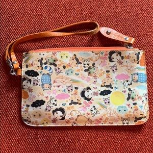 Tookata People Leather Wristlet